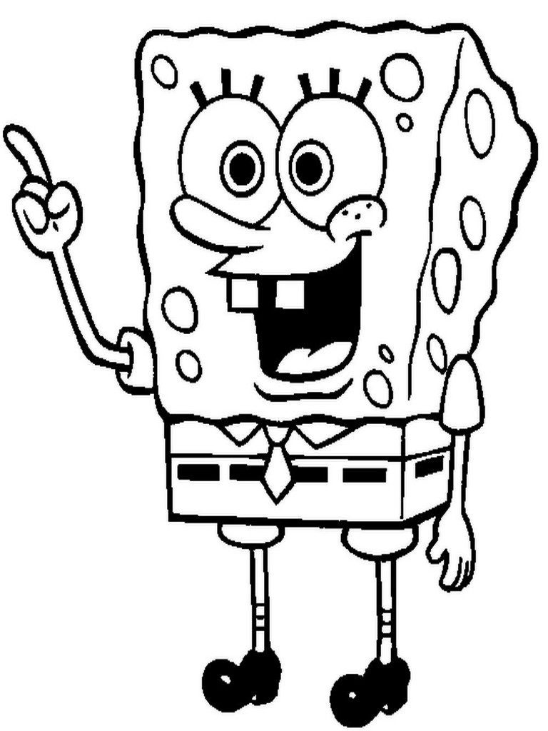 Spongebob Coloring Pages Free Printable 104