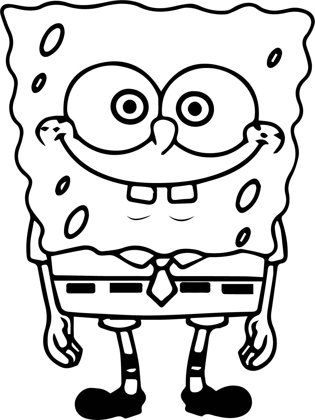 Spongebob Coloring Pages Free Printable 109