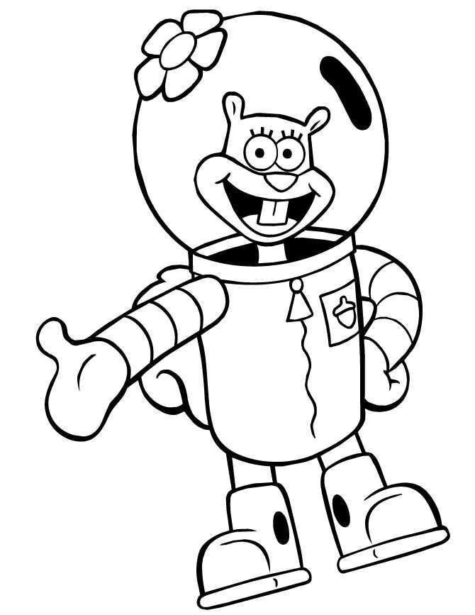 Spongebob Coloring Pages Free Printable 114