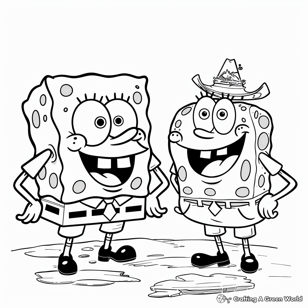 Spongebob Coloring Pages Free Printable 115