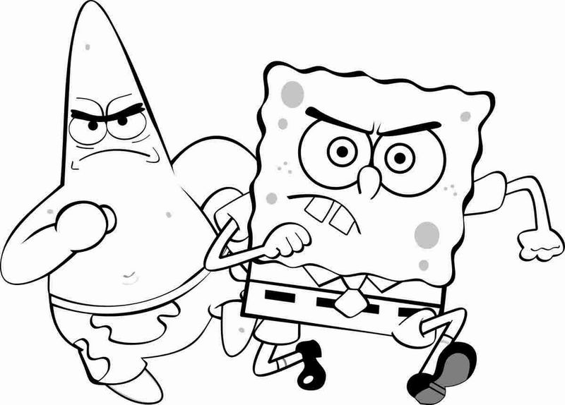 Spongebob Coloring Pages Free Printable 126