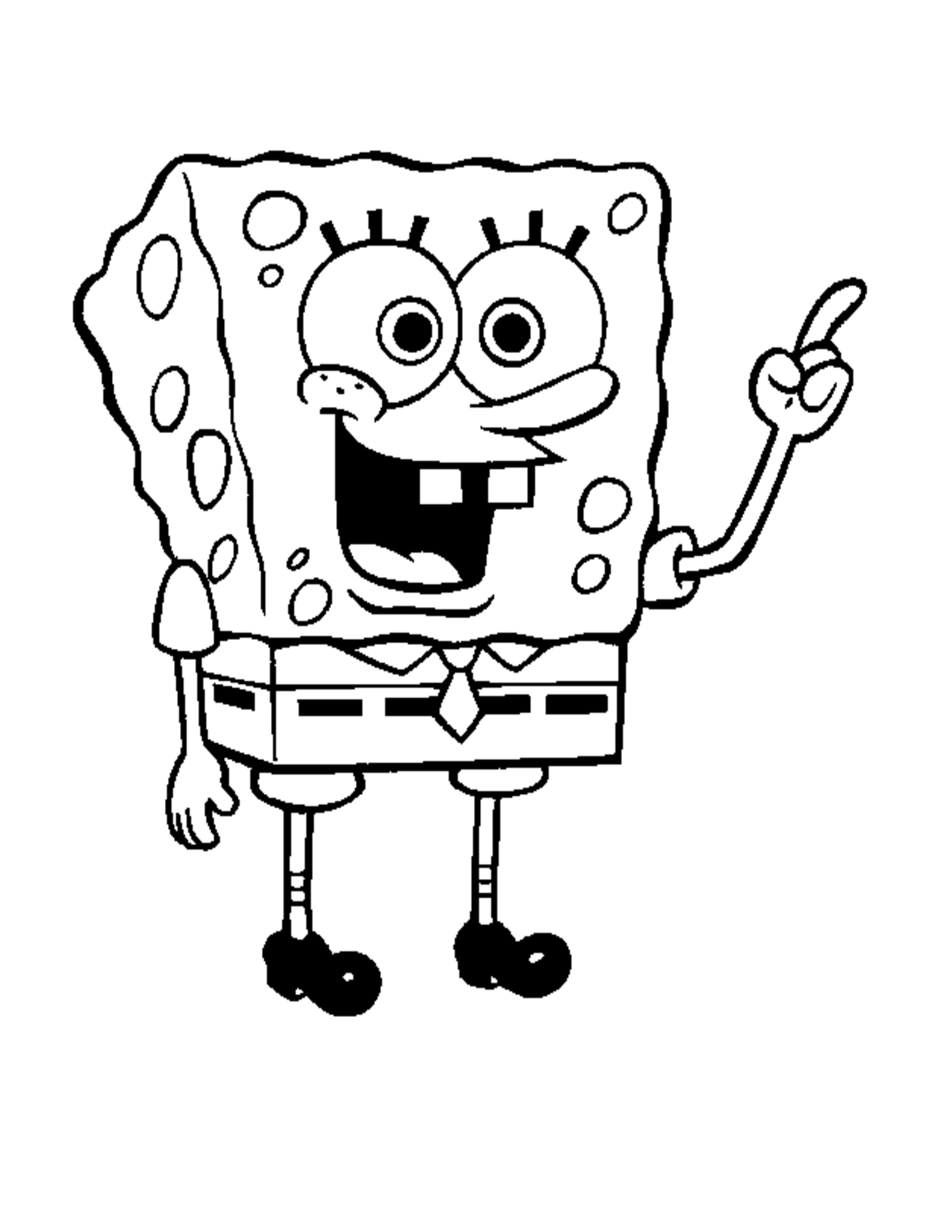 Spongebob Coloring Pages Free Printable 128