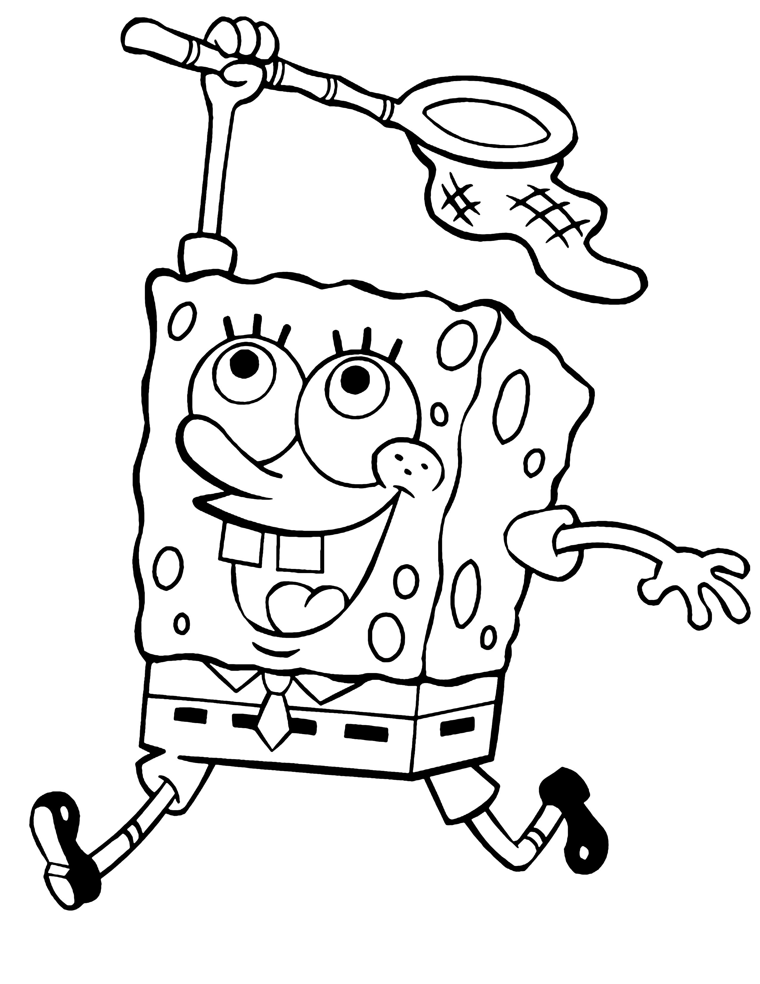 Spongebob Coloring Pages Free Printable 129