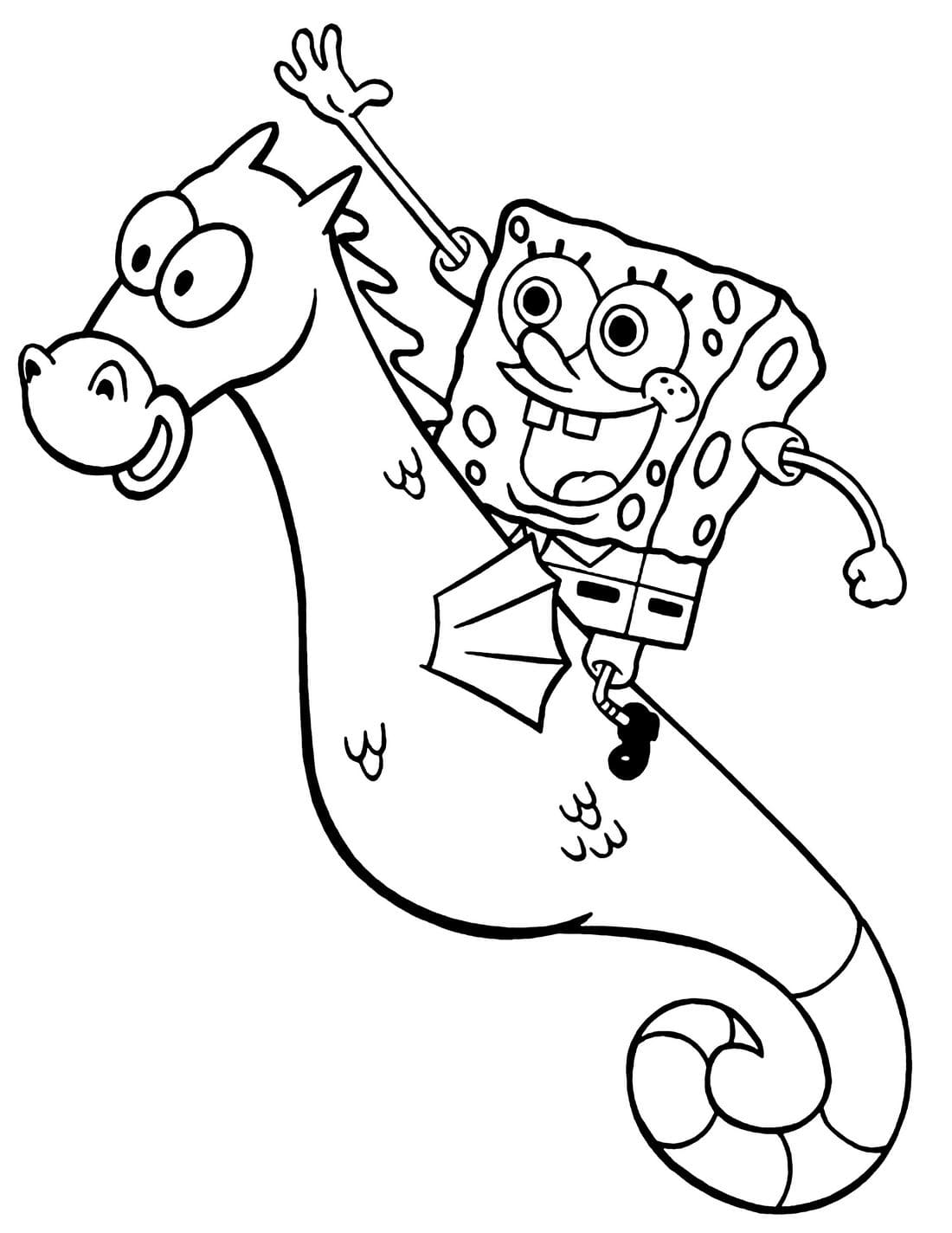 Spongebob Coloring Pages Free Printable 131