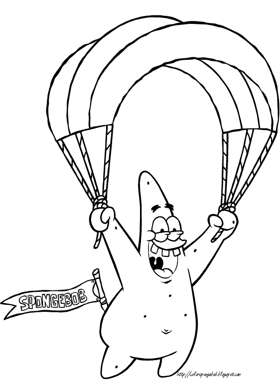 Spongebob Coloring Pages Free Printable 133