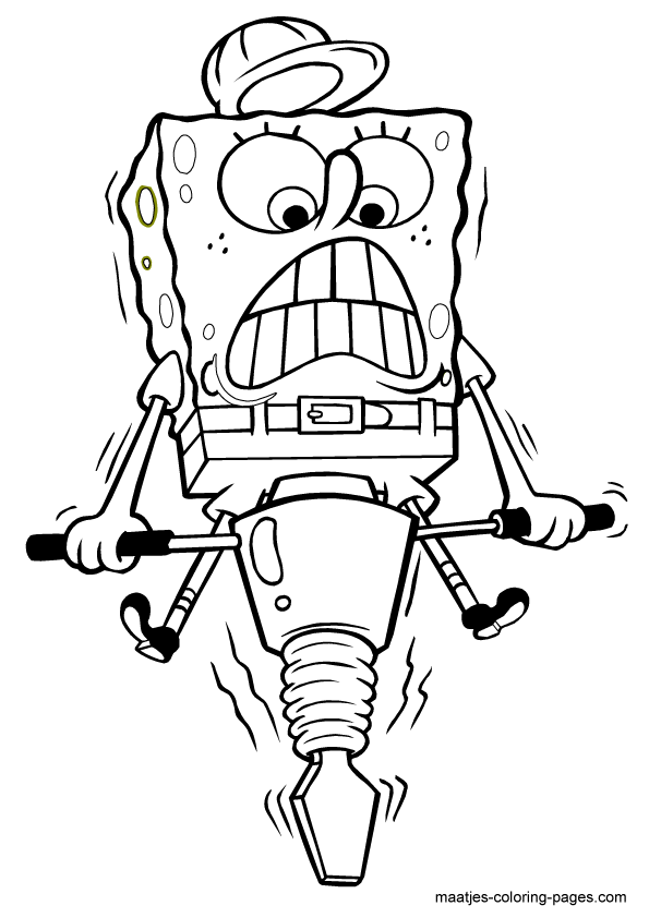 Spongebob Coloring Pages Free Printable 140