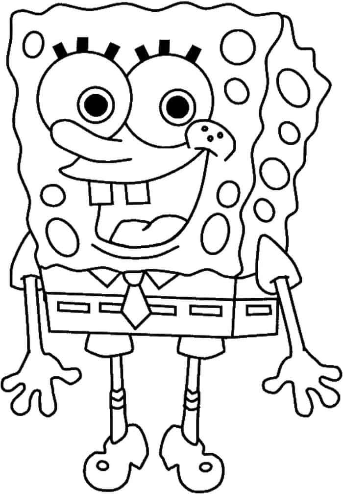 Spongebob Coloring Pages Free Printable 148