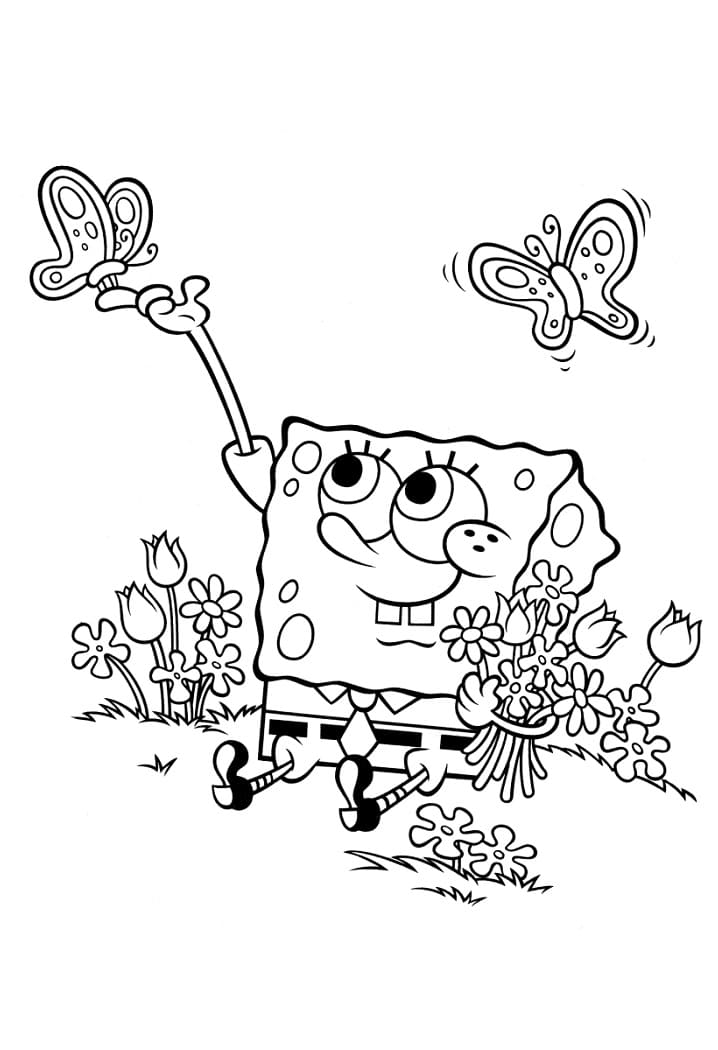 Spongebob Coloring Pages Free Printable 150