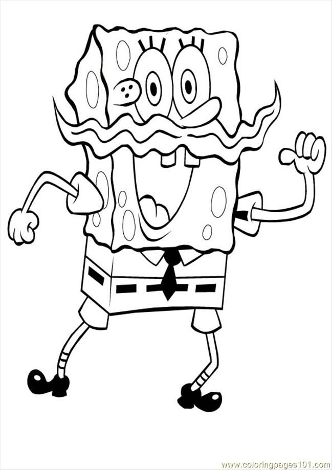 Spongebob Coloring Pages Free Printable 20