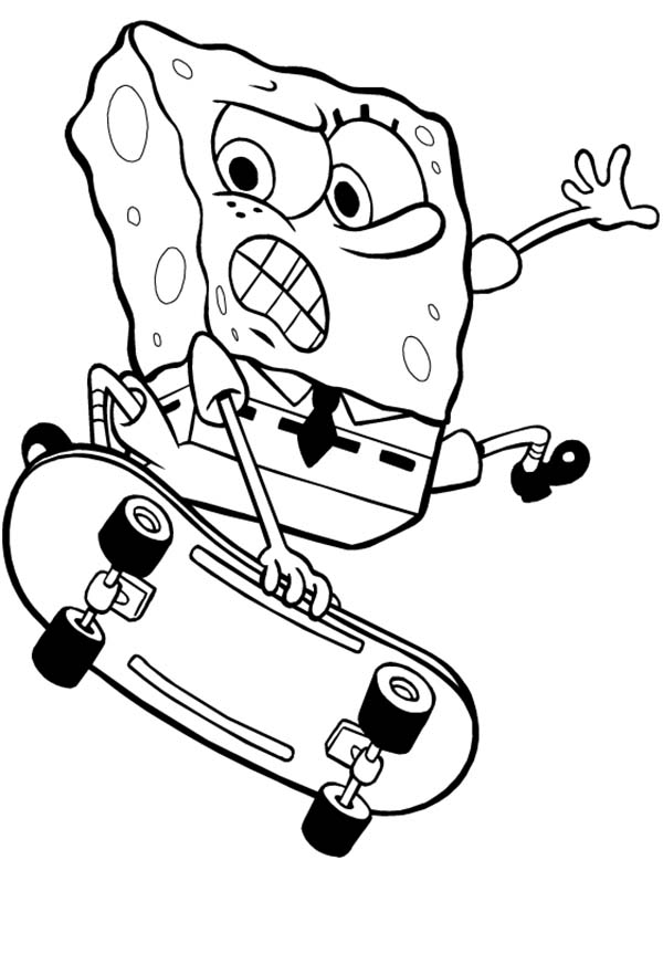 Spongebob Coloring Pages Free Printable 3