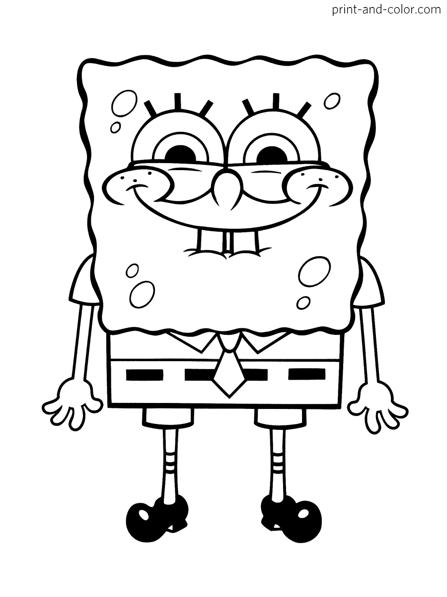 Spongebob Coloring Pages Free Printable 30