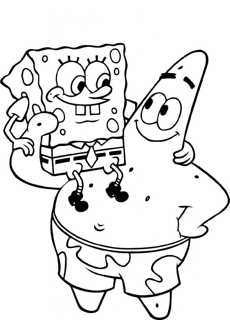 Spongebob Coloring Pages Free Printable 32