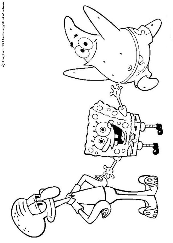 Spongebob Coloring Pages Free Printable 34