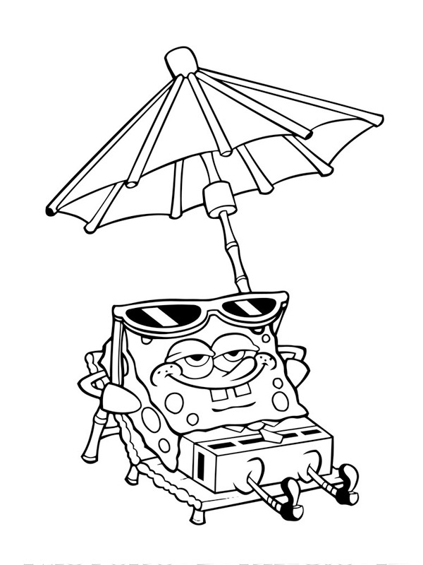 Spongebob Coloring Pages Free Printable 35