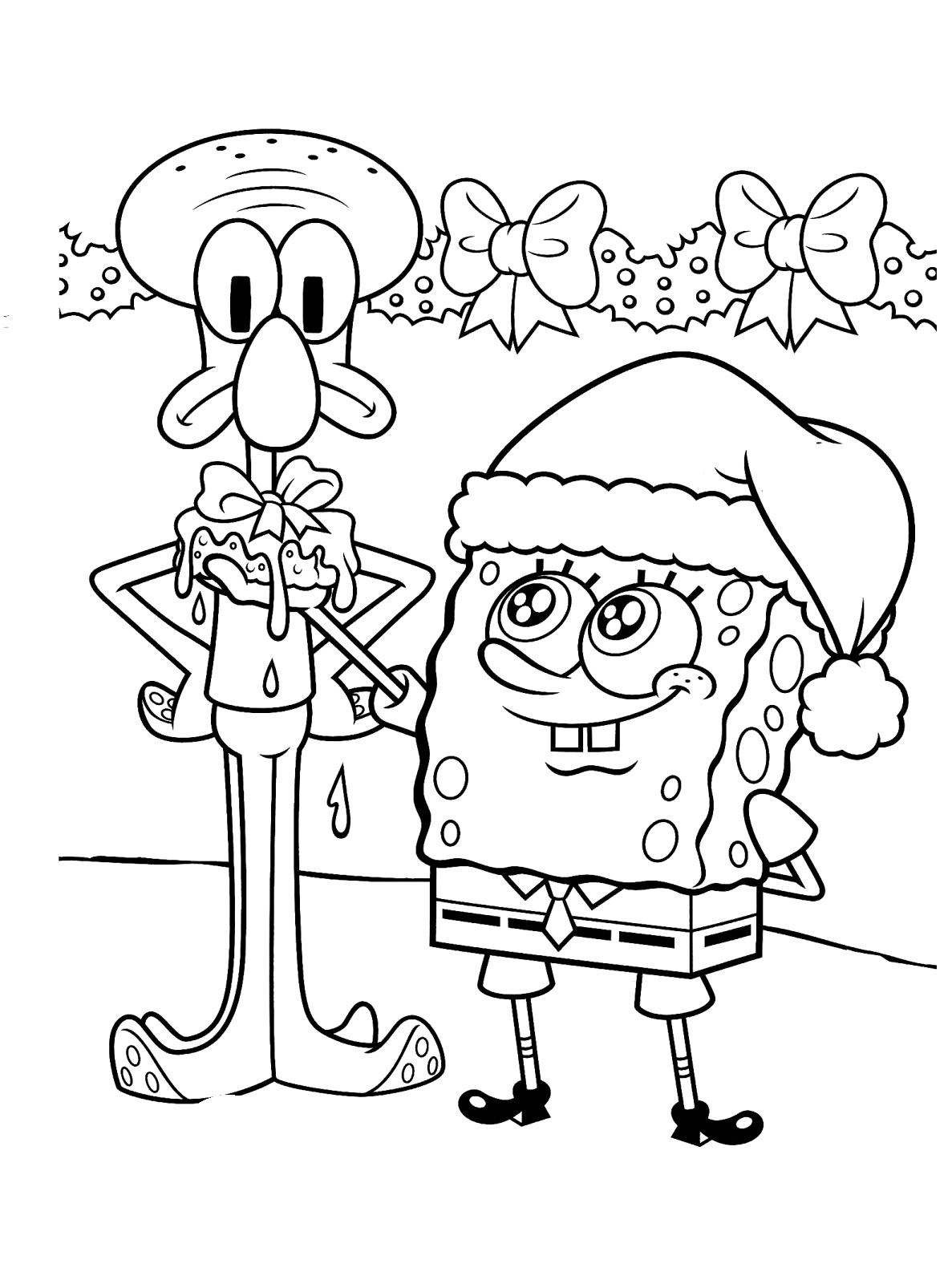 Spongebob Coloring Pages Free Printable 36