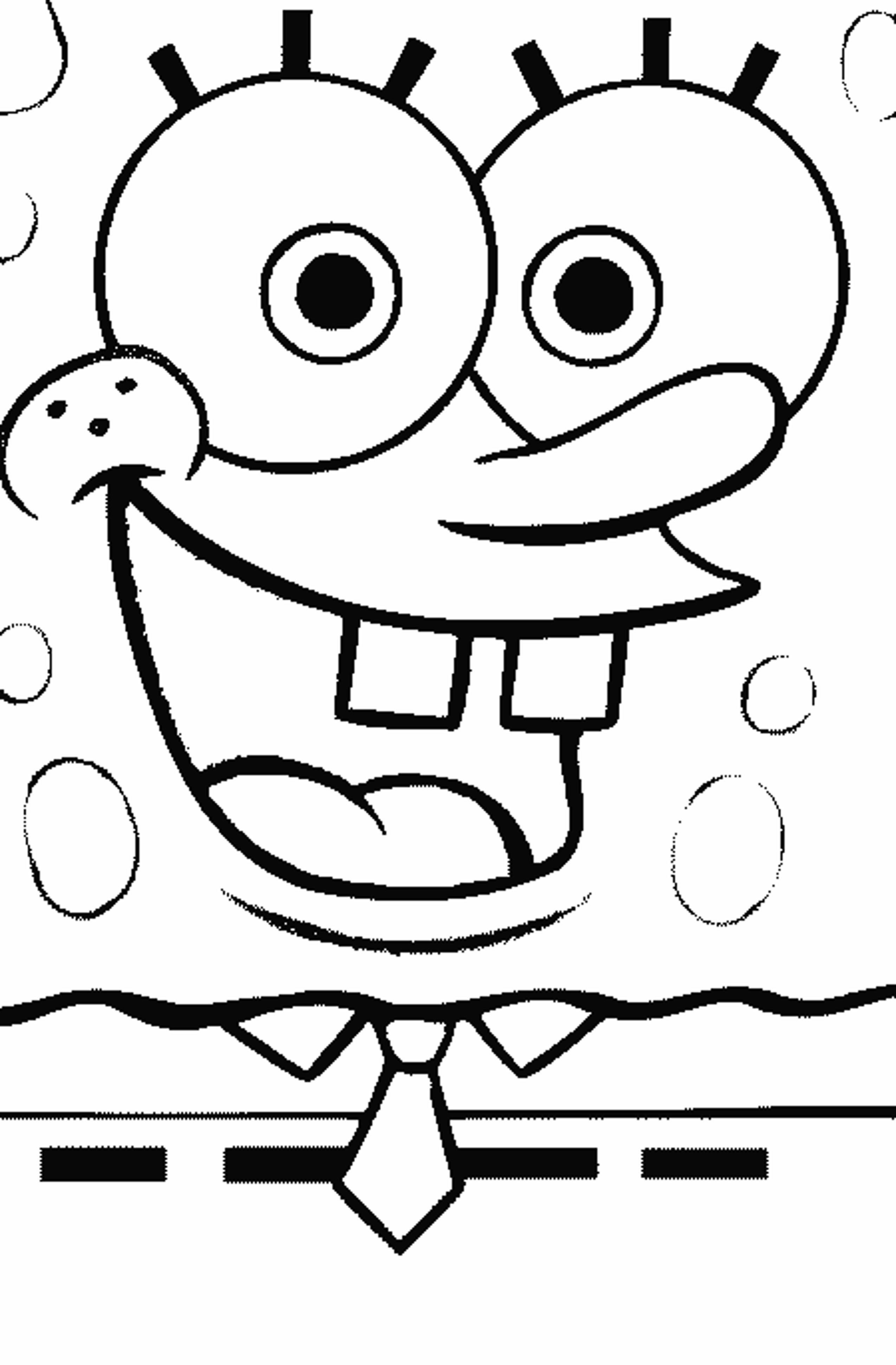 Spongebob Coloring Pages Free Printable 37