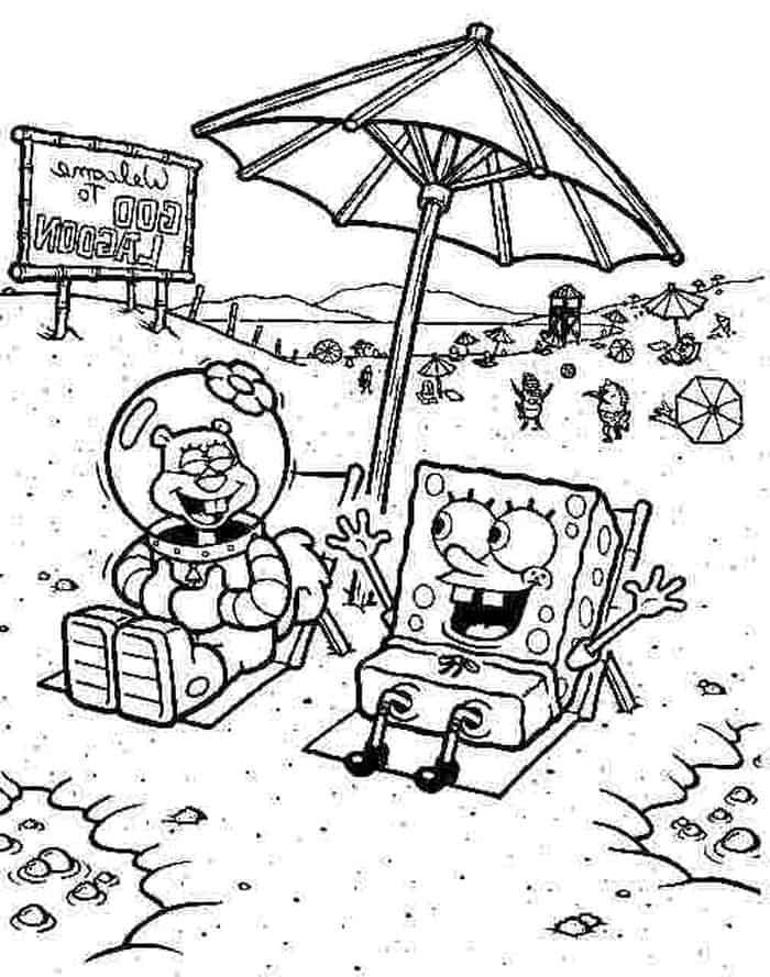 Spongebob Coloring Pages Free Printable 44