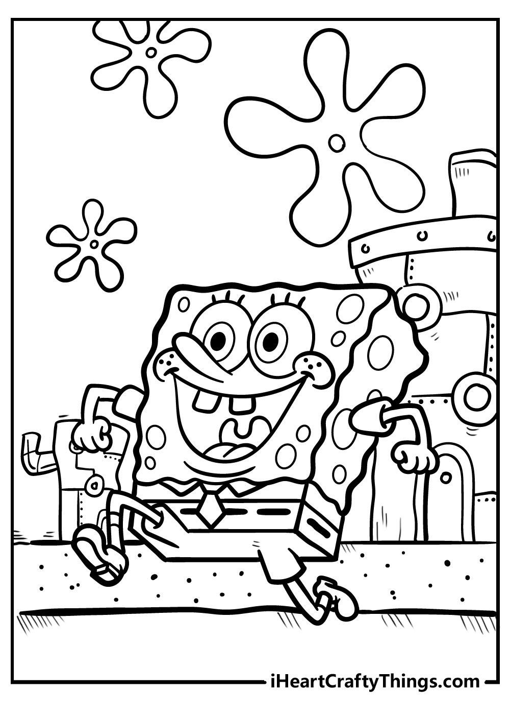 Spongebob Coloring Pages Free Printable 47