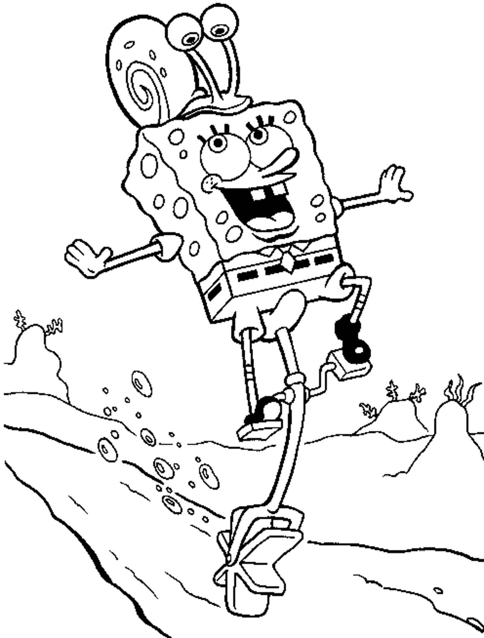 Spongebob Coloring Pages Free Printable 50