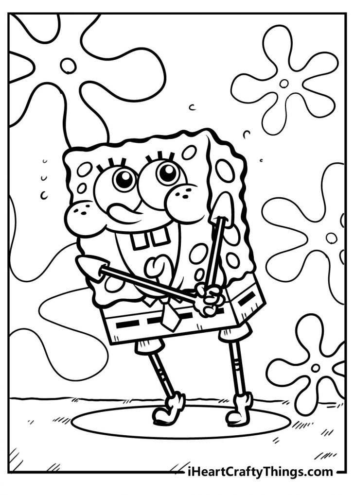 Spongebob Coloring Pages Free Printable 54