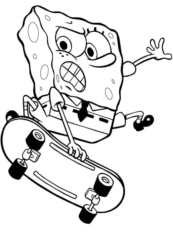 Spongebob Coloring Pages Free Printable 56