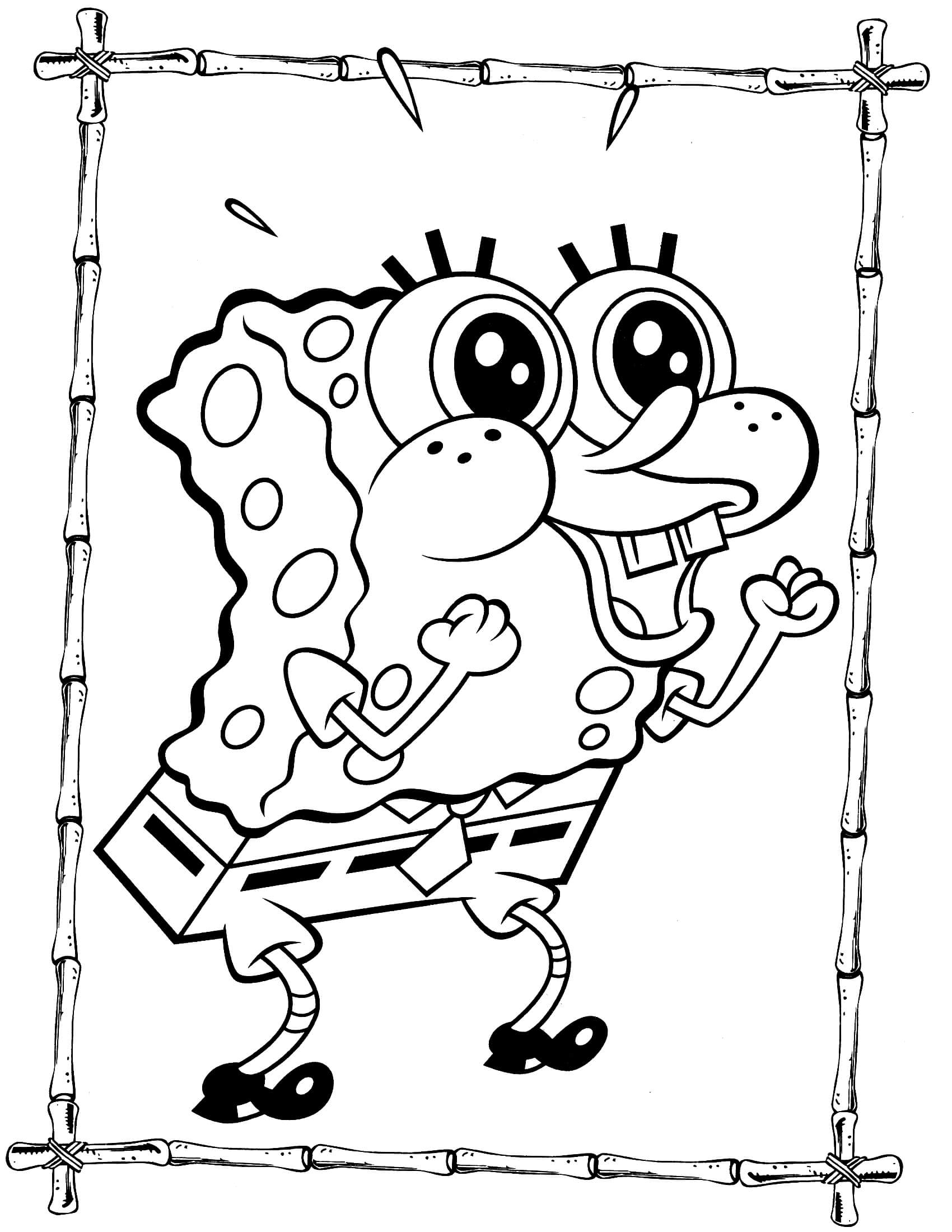 Spongebob Coloring Pages Free Printable 6