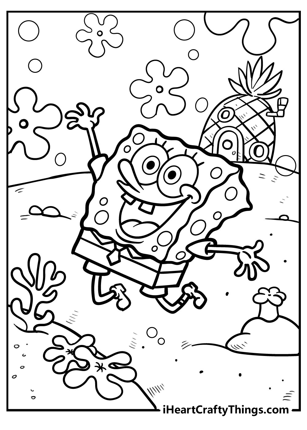 Spongebob Coloring Pages Free Printable 63