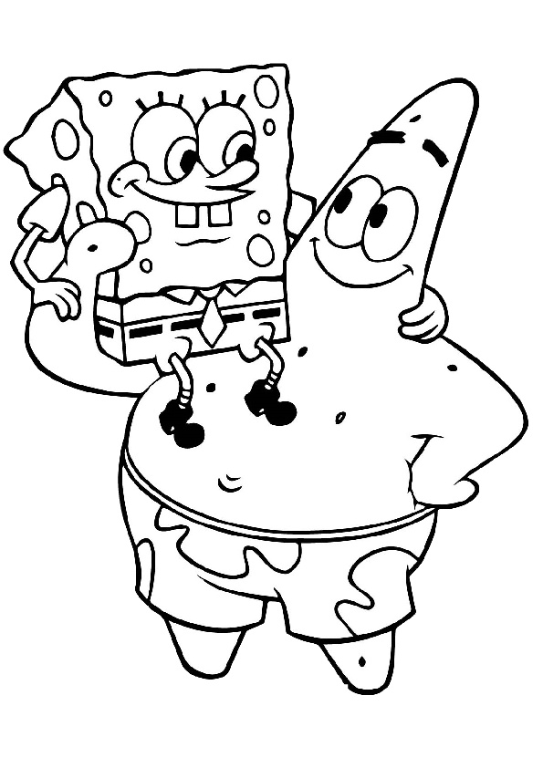 Spongebob Coloring Pages Free Printable 64