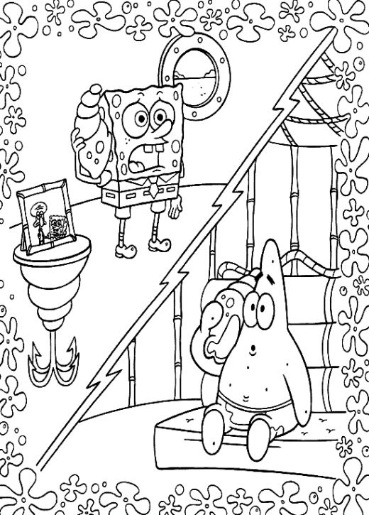 Spongebob Coloring Pages Free Printable 67