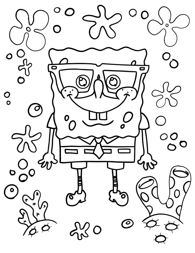 Spongebob Coloring Pages Free Printable 72