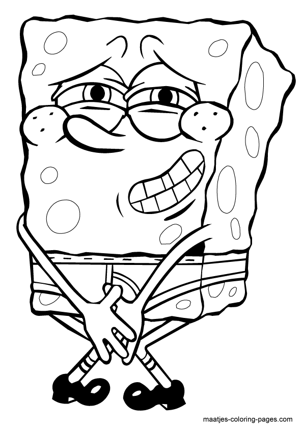 Spongebob Coloring Pages Free Printable 87