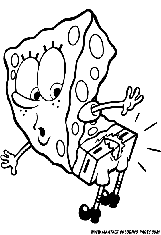 Spongebob Coloring Pages Free Printable 88