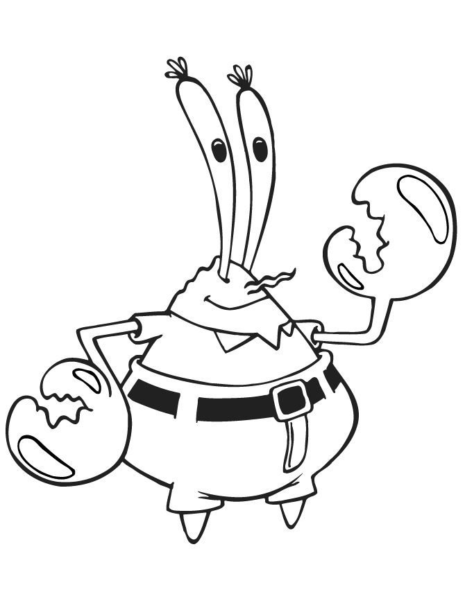 Spongebob Coloring Pages Free Printable 90