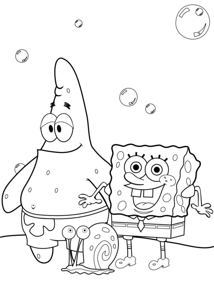 Spongebob Coloring Pages Free Printable 93