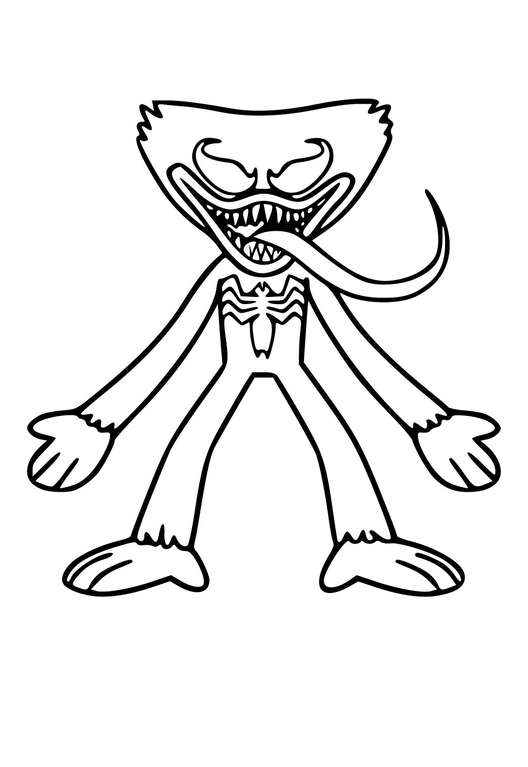 Venom Coloring Pages Free Printable 20