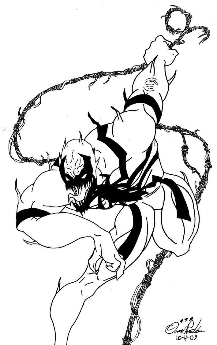 Venom Coloring Pages Free Printable 48