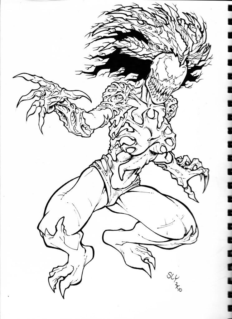 Venom Coloring Pages Free Printable 58