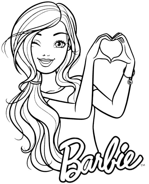 120+ Barbie Coloring Pages for Girls 101