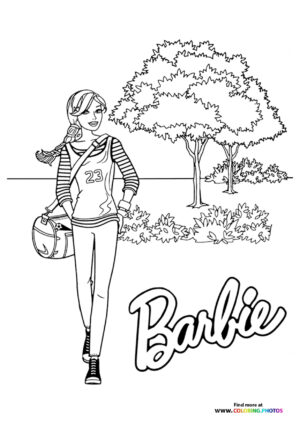 120+ Barbie Coloring Pages for Girls 123