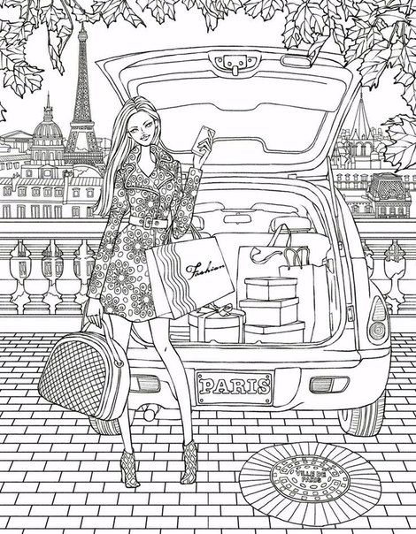 120+ Barbie Coloring Pages for Girls 132