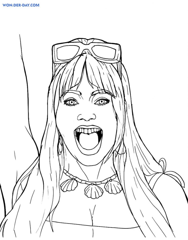 120+ Barbie Coloring Pages for Girls 24