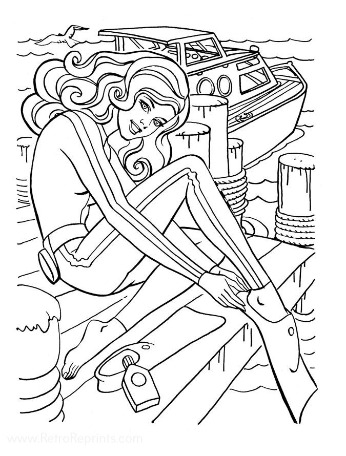 120+ Barbie Coloring Pages for Girls 80