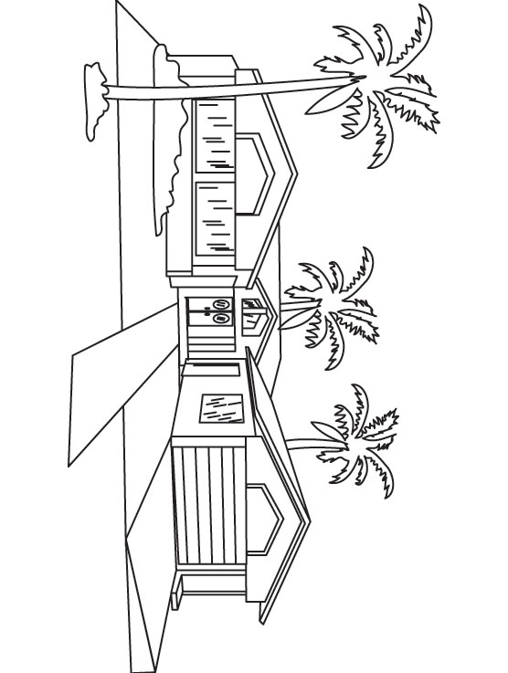 120+ House Coloring Pages for Home Lovers 102