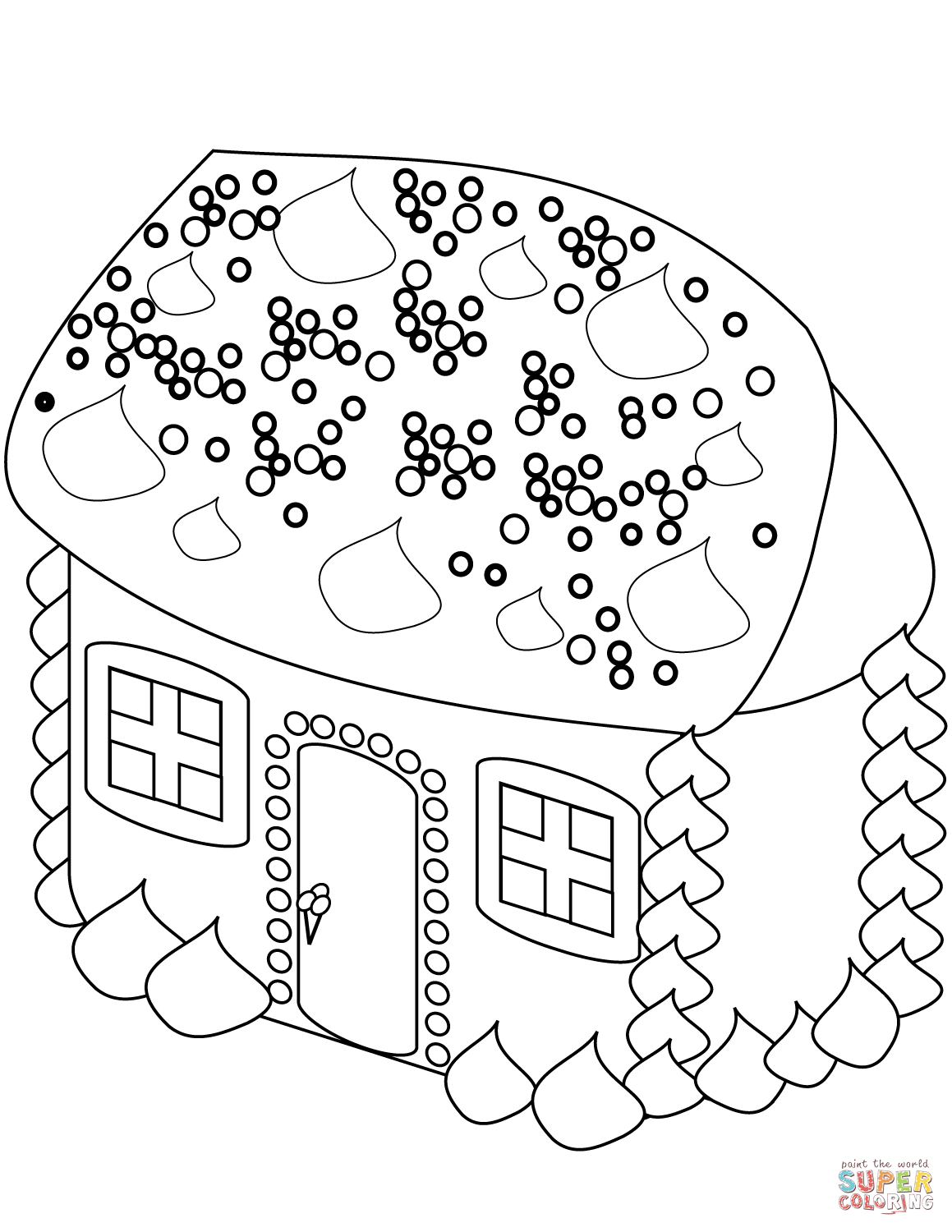 120+ House Coloring Pages for Home Lovers 105