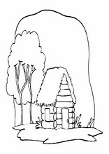 120+ House Coloring Pages for Home Lovers 108