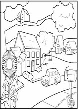 120+ House Coloring Pages for Home Lovers 137