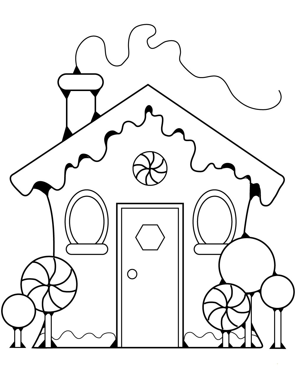 120+ House Coloring Pages for Home Lovers 149