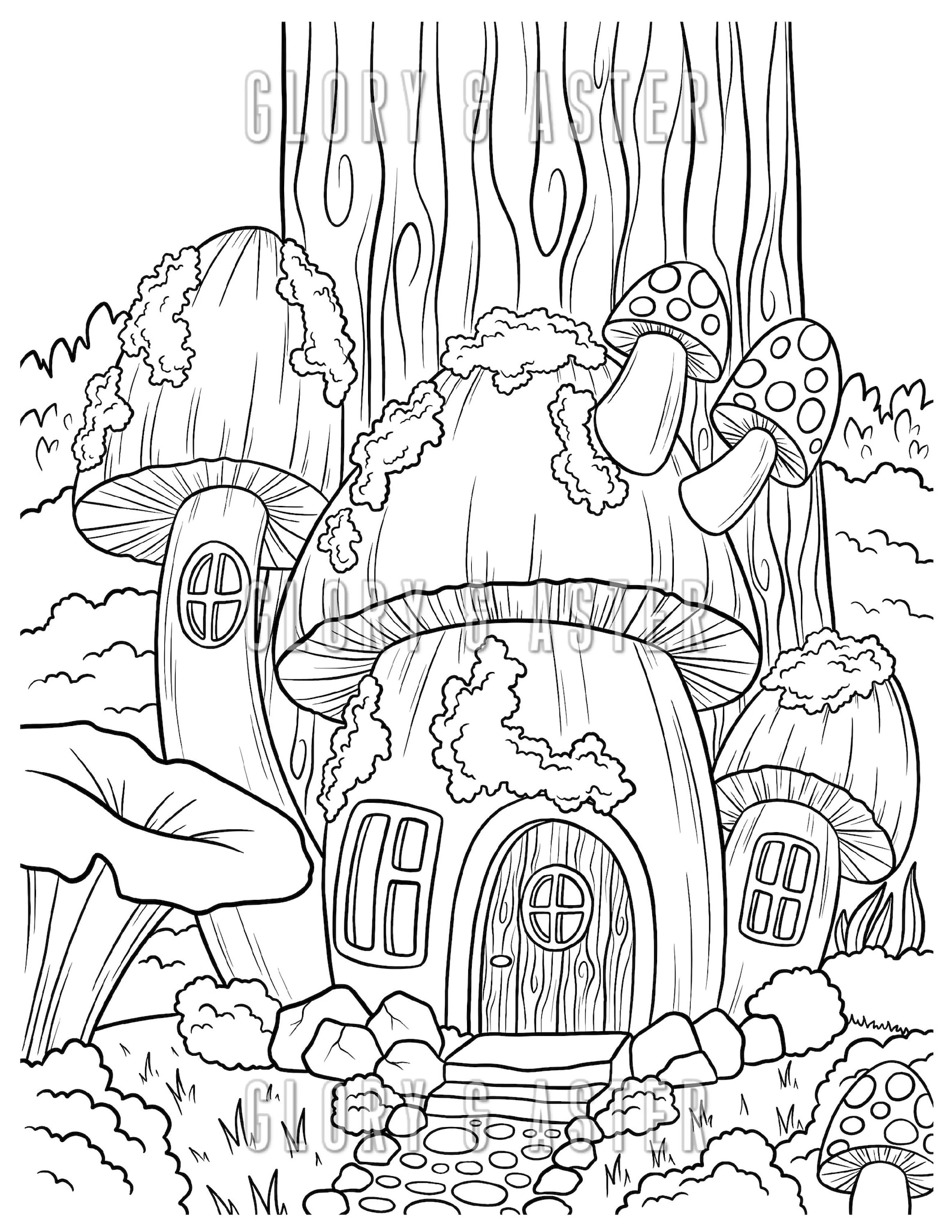 120+ House Coloring Pages for Home Lovers 18