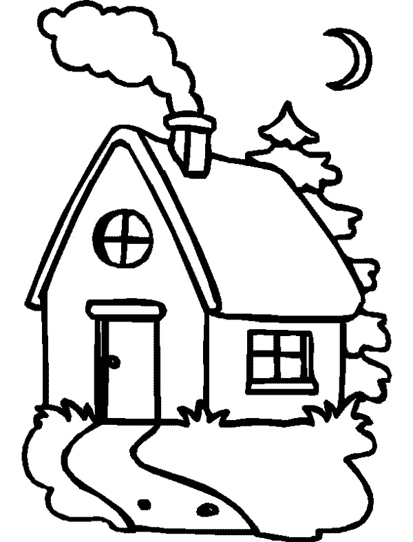 120+ House Coloring Pages for Home Lovers 2