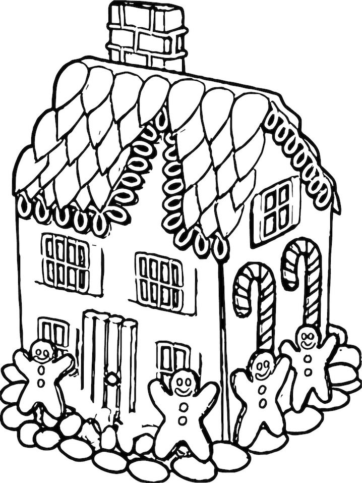 120+ House Coloring Pages for Home Lovers 23